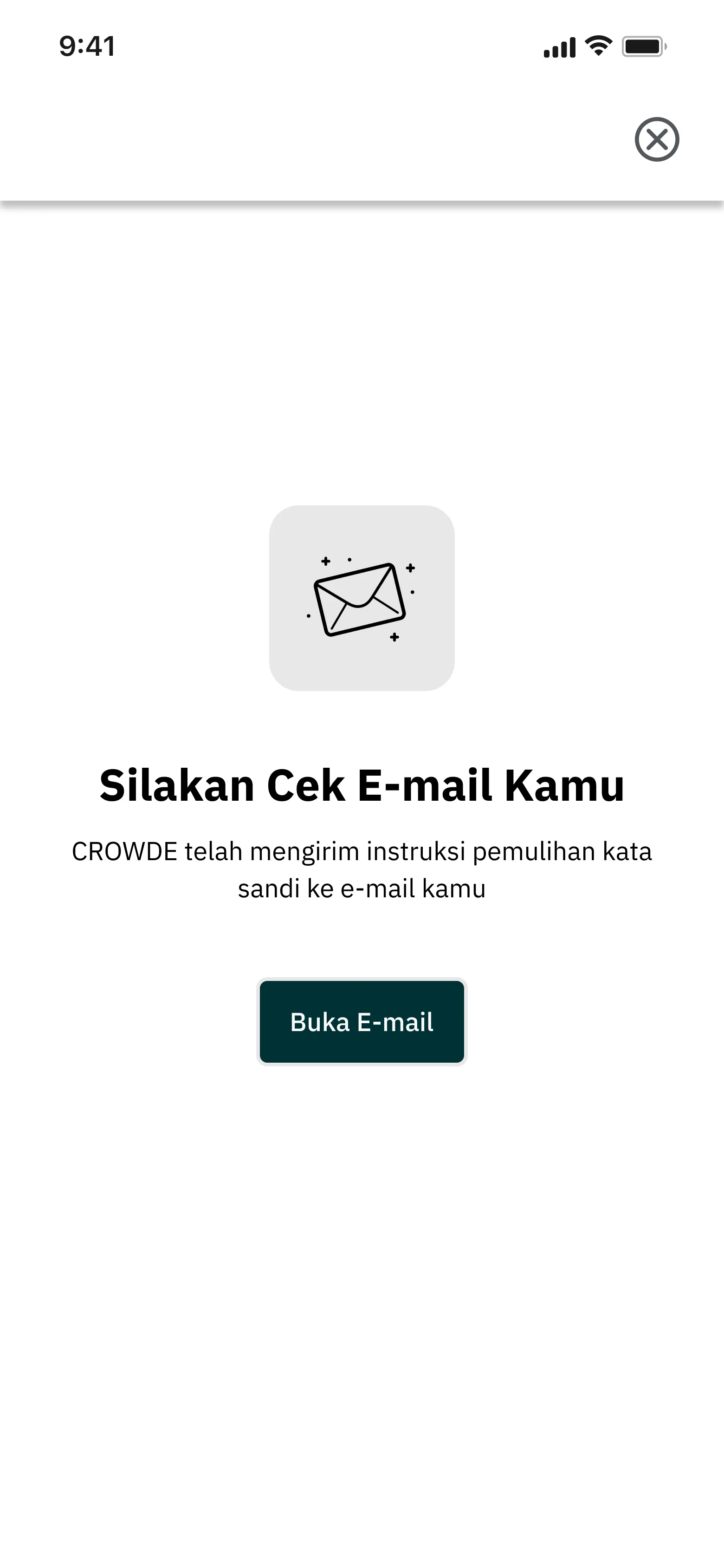 Crowde Redesign screen